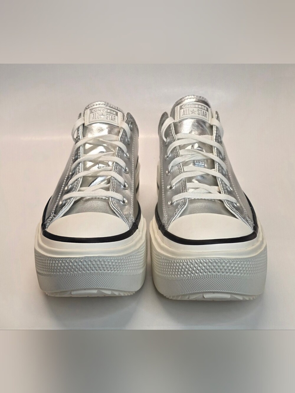 New Converse Chuck Taylor All Star Lift Double Stack Platform Sneakers Men's 10 - Picture 8 of 13